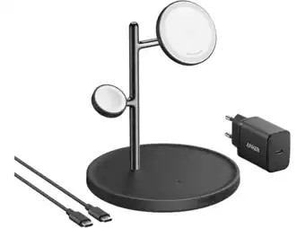 MediaMarkt Anker Maggo 15w Draadoos Oplaadstation aanbieding