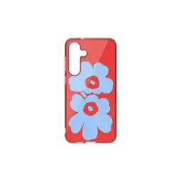 MediaMarkt Samsung Pa2 Hybrid Case Marimekko Rood Telefoonhoesje Voor Samsung Galaxy S25 Plus aanbieding