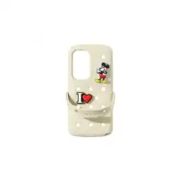 MediaMarkt Samsung Crocs Telefoonhoesje Voor Samsung Galaxy S25 Ultra Beige aanbieding