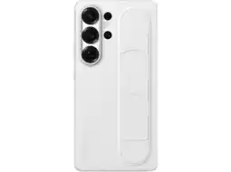 MediaMarkt Samsung Standing Grip Telefoonhoesje Voor Samsung Galaxy S25 Ultra Wit aanbieding