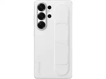 MediaMarkt Samsung Standing Grip Telefoonhoesje Voor Samsung Galaxy S25 Ultra Wit aanbieding