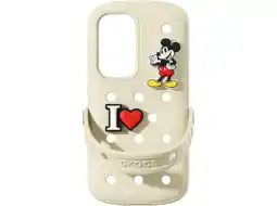 MediaMarkt Samsung Crocs Telefoonhoesje Voor Samsung Galaxy S25 Beige aanbieding