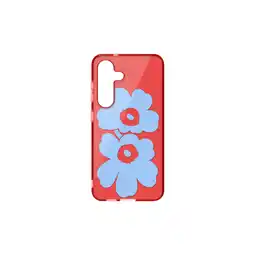 MediaMarkt Samsung Pa1 Hybrid Case Marimekko Rood Telefoonhoesje Voor Samsung Galaxy S25 aanbieding
