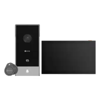 MediaMarkt Ezviz HP5 Wired Videophone Slimme Deurbel Zilver aanbieding