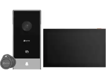 MediaMarkt Ezviz HP5 Wired Videophone Slimme Deurbel Zilver aanbieding