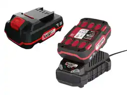 Lidl PARKSIDE Set van 2 accu's 20 V - 2 Ah en 1 lader - 2,4 Ah aanbieding