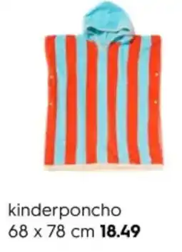 HEMA kinderponcho aanbieding
