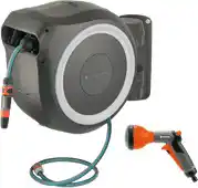 Coolblue Gardena Wandslangenbox 25 RollUp M/L Wit + Broes aanbieding