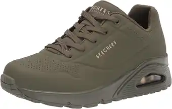 Amazon Skechers Uno Stand On Air dames Sneaker Low top, Olijf Durabuck, 38 EU aanbieding