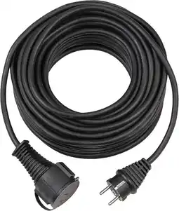 Amazon Brennenstuhl Kwaliteits verlengsnoer 10m (IP44, kabel voor buiten) zwart aanbieding