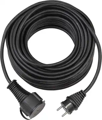 Amazon Brennenstuhl Kwaliteits verlengsnoer 10m (IP44, kabel voor buiten) zwart aanbieding