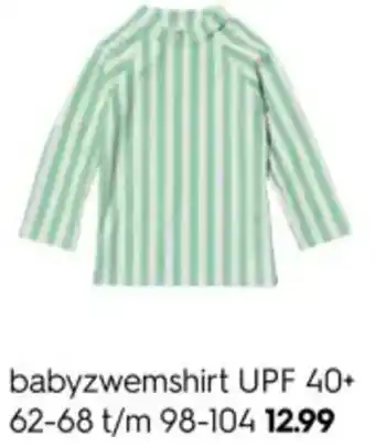 HEMA Babyzwemshirt upf aanbieding