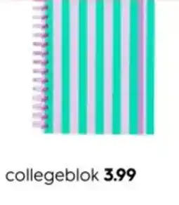 HEMA collegeblok aanbieding