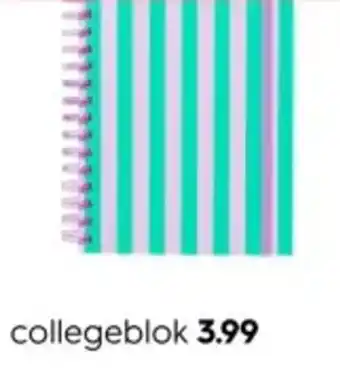 HEMA collegeblok aanbieding