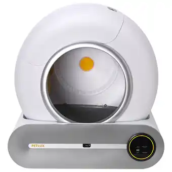 Pets Place Petlux Automatische Kattenbak Met App En Geurfilter - Kattentoilet - 52x48x50 cm Wit aanbieding