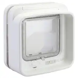 Pets Place Sureflap Dierenluik Microchip Dualscan - Kattenluik - 20x7x20 cm Wit aanbieding