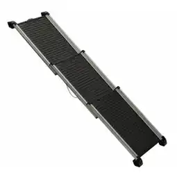 Pets Place Keddoc Loopplank Deluxe - Hondenautoaccessoire - 161x43x12 cm 6 kg Zwart aanbieding