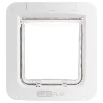 Pets Place Sureflap Microchip Huisdierluik Connect - Kattenluik - Wit aanbieding
