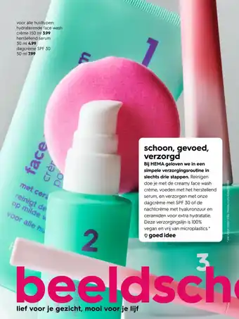 HEMA Schoon, gevoed, verzorgd aanbieding