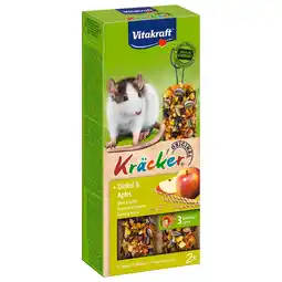 Pets Place Vitakraft Ratten Kracker Corn/Fruit - Knaagdiersnack - 2 stuks aanbieding