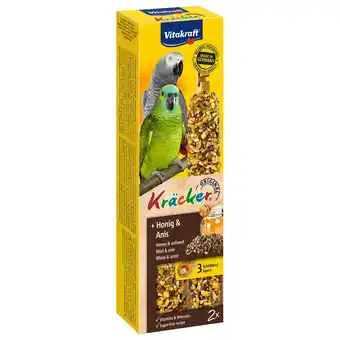 Pets Place Vitakraft Papegaai Kracker - Vogelsnack - 2 stuks African aanbieding
