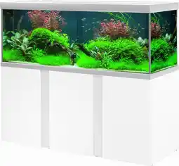 Pets Place Akvastabil Fusion Aquarium 160 - Aquaria - 160x60x64 cm Zilver Wit Ca. 579 L aanbieding