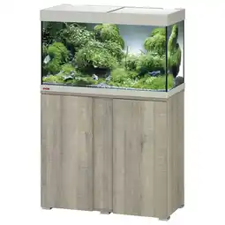Pets Place Eheim Set Vivaline 126 Led - Aquariumset - 81x36x119 cm Grijs Eiken aanbieding