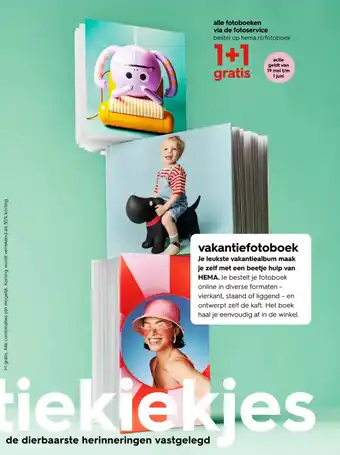 HEMA Alle fotoboeken via de fotoservice aanbieding