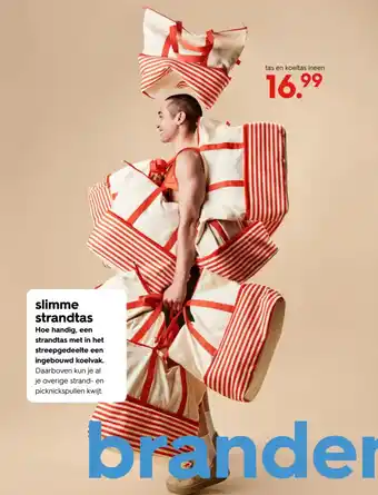 HEMA Slimme strandtas aanbieding