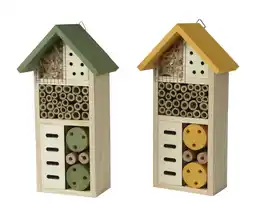 Pets Place Decoris Insectenhotel M - Nestkast - Groen Geel aanbieding