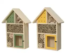 Pets Place Decoris Insectenhotel L - Nestkast - Groen Geel aanbieding