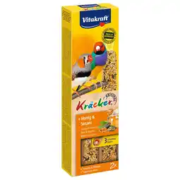 Pets Place Vitakraft Exoten Honing-Kracker - Vogelsnack - 2 stuks aanbieding