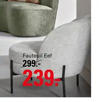 Karwei Fauteuil Eef aanbieding