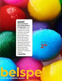 HEMA Herbruikbare waterballen aanbieding