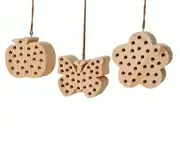 Pets Place Decoris Insectenhotel Hout Hangend - Nestkast - 9x15x13 cm Assorti Assorti aanbieding