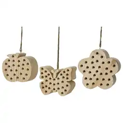 Pets Place Decoris Insectenhotel Hout Hangend - Nestkast - 9x15x13 cm Assorti Assorti aanbieding