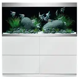 Pets Place Oase Highline Optiwhite 400 Aquarium - Aquaria - 140x50x63 cm 413 l Transparant Wit 140x50x63 aanbieding