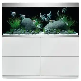 Pets Place Oase Highline Optiwhite 400 Aquarium - Aquaria - 140x50x63 cm 413 l Transparant Wit 140x50x63 aanbieding