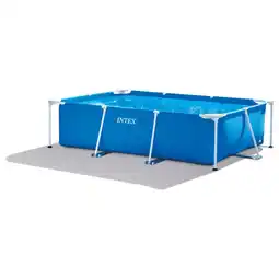 Pets Place Intex Zwembad Framepool Rechthoek - Rechthoekige Frame Baden - 260x160x65 cm aanbieding