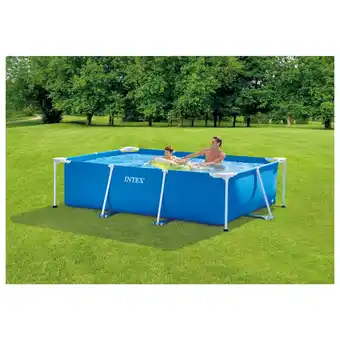 Pets Place Intex Zwembad Framepool Rechthoek - Rechthoekige Frame Baden - 260x160x65 cm aanbieding