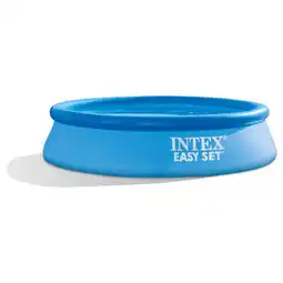 Pets Place Intex Zwembad Easy Set Rond - Easy Set Baden - Ø244x61 cm Leeftijd 6+ aanbieding