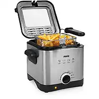 Amazon Frietpan Princess 182612 - Mini frituurpan 1.5 liter - 1000 Watt - RVS - Vaatwasserbestendig aanbieding