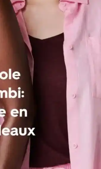 HEMA Linnen singlet aanbieding