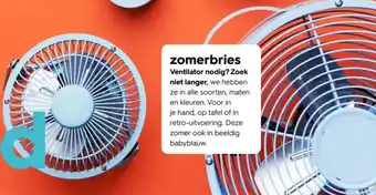 HEMA Mini-tafelventilator aanbieding