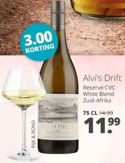 Mitra Alvi's Drift Reserve CVC White Blend aanbieding