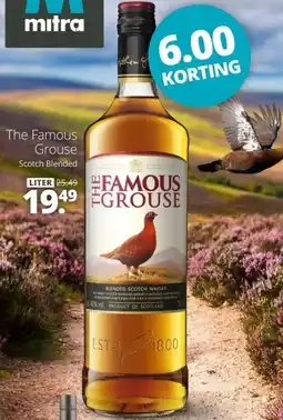 Mitra The Famous Grouse Scotch Blended aanbieding