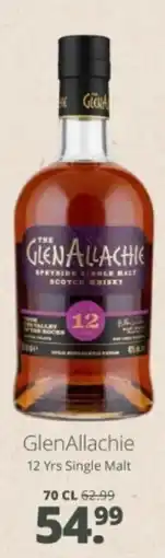 Mitra GlenAllachie 12 Yrs Single Malt aanbieding