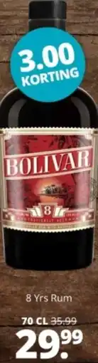 Mitra Bolivar 8 Yrs Rum aanbieding