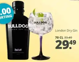 Mitra Bulldog London Dry Gin aanbieding