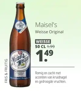 Mitra Maisel's Weisse Original aanbieding